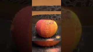 Macro Fruit Art with Satisfying Sounds|Relaxing.#asmrvideos #FruitArt #Macro #Shorts #fruitchopping