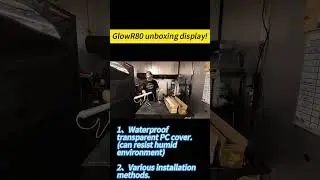 Spider Farmer GlowR80 unboxing display! #growlight #spiderfarmerled #ledgrowlights