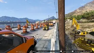 Bridge Construction in Grapeseed WIP (Grand Theft Auto 5 Gameplay)