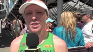 Cat Morrison post 70.3 Auckland