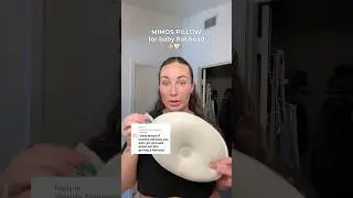The Mimos pillow saved my baby&rsquo;s head. #babyhead #flathead #plagiocephaly #newborn #baby #babypillow