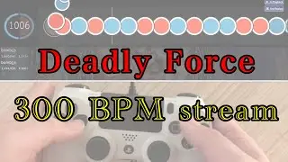 osu!taiko Deadly force ★8.65 S!! PS4 controller play