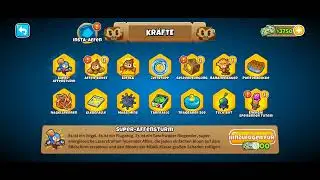 Die Map Parkweg auf Schwer geschafft. BTD 6