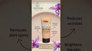 Brighten your skin effortlessly! ✨Ghar Magic Face Wash for all skin types🌟