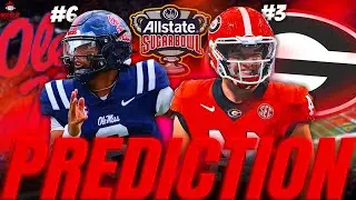 Georgia vs Ole Miss Prediction | College Football Playoff Sugar Bowl