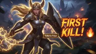 First Kill Freya Valkyrie 🔥 | Unstoppable Gameplay