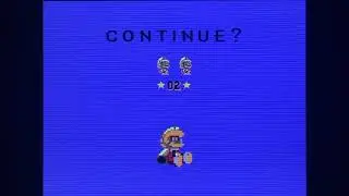 Mario's Quest: The Lost Flash - Continue Screen  (Olive)