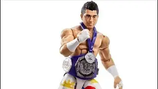 And Dab! TJP TJ Perkins loose images cruiseweight classic title medal WWE Mattel Spotlight figure
