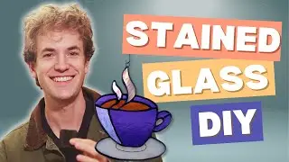 Stained Glass Coffee Cup DIY: Full Process Day in the Life &ndash; Glass Daddy Designs