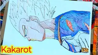 ✨Draw Vegeta using pencil colour's || draw vegeta super saiyan 🔴