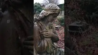 Weeping angel #cemetery #grave #angel #history #shorts #new