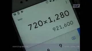 Pixeles y Pulso de trabajo de leds en una pantalla  CICAP