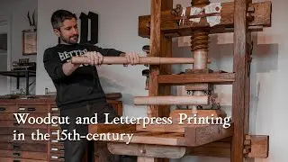 Woodcut and Letterpress Printing in the 15th-century