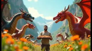 Dragons Attacked Everyone &mdash; Until They Smelled a Human Cooking BBQ HFY stories | Sci-fi narration