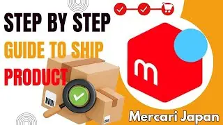How to sell on Mercari Japan | Step by step guide to ship Mercari product from convenience store!