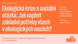How to meet everyone's basic needs within ecological limits? / panel debate (in English)