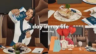We flying first class, up in the sky | Sims 4 vlog