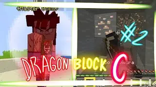 Pelea contra yamcha y cueva en Dragon Block c//#minecraft 