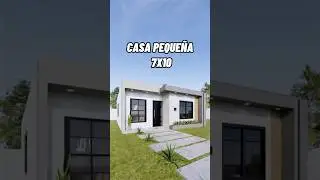 Esta Casa de 7X10 te va a encantar ❤️🏠 #housetour #smallhouse #arquitectura #casaspeque&ntilde;as