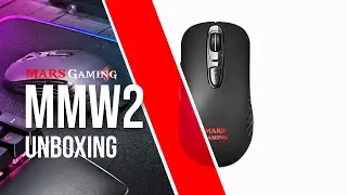 Maximum freedom to play with the mouse MMW2 - UNBOXING | Mars Gaming
