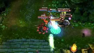 ☺Fiora Tiamat 1vs5 Pentakill *INSANE-BEFORE NERF*