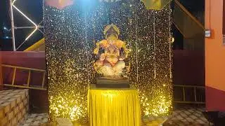Karbin Nagar Durga Mandir flower decoration Dhanbad Jharkhand