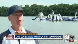 Lake Olathe reopens this weekend after renovations