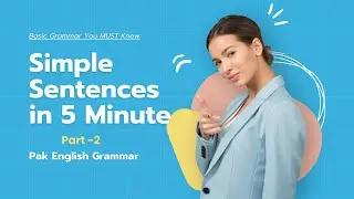 Simple Sentences in English Part 2 Past| |Basic Grammar for Beginners| #english #englishgrammar