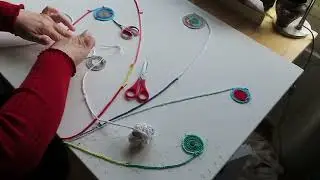 ASMR Ontspannen Schilderen met Wol 1: Een Rustgevende Creatieve Reis met Muziek