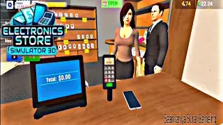 Saanvariya Mobile Shop! 🔥 | Electronic Store Simulator Game