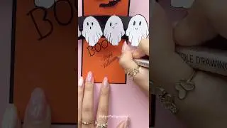 DIY Happy Halloween Card 👻 Easy Pop-Up Card Idea