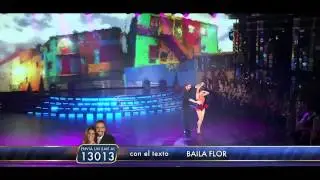 Showmatch 2012 - Florencia Pe&ntilde;a bail&oacute; El Firulete