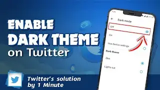 How to enable dark theme on twitter 2024 | Initial Solution