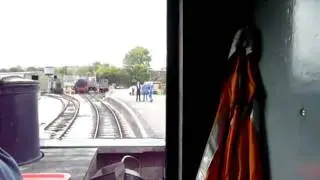 On the Footplate of a Sentinel CE Shunter