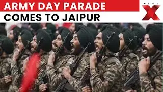 Indian Army Day Parade in Jaipur Showcases Bhairav Battalion, Drones, BrahMos Missiles