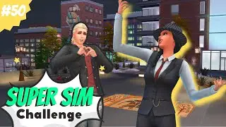 Completing the CRIMINAL CAREER! | Sims 4 Super Sim Challenge (part 50)