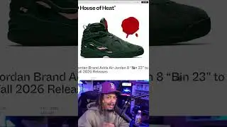 Air Jordan 8 &laquo;Bin 23&raquo; выйдут в 2026 году&hellip; А вы следите за новостями?