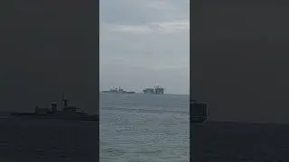 container ship by Visakhapatnam port #ship #viral #explore #vizag #travel #cruiseblogger #cruiselove