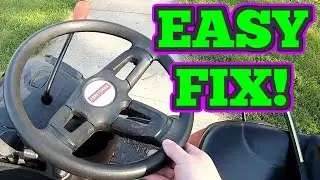 How To Fix A Loose Lawn Mower Steering Wheel - Craftsman, Husqvarna,  Poulan, Weed Eater, Roper, EHP