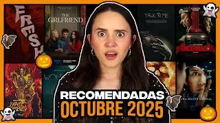 🎃 Películas y Series Recomendadas para ver en OCTUBRE 2025 🎬🍿