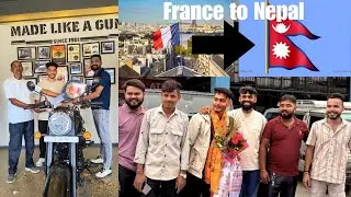 |@Ajaymehta-08 Bought a ROYAL ENFIELD after returning from France |