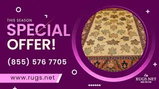 7'3 x 10 Persian Farahan Rug