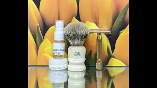 Gillette Diplomat, крем для бритья Barbus Classic и лосьон после бритья Dermacol Poker Face