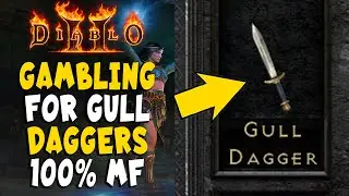 Gambling (Trick) for Gull Daggers in Diablo 2 Resurrected / D2R