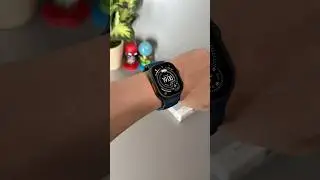 Nomad Rocky Point Band Atlantic Black Apple Watch Ultra 3 #shorts