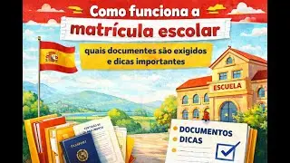 Escola na Espanha: como funciona a matrícula para educação infantil e ens.fundamental