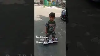 Belajar main Hoverboard #hoverboard