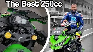 TEST RIDE KAWASAKI ZX-25R DI SIRKUIT SENTUL