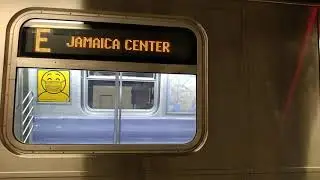 CBTC Action on the Queens Blvd Line: Northbound E, F, M & R Trains.