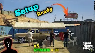 Jimmy cow setup is ready||Mandi series # 5||GTA V Reallife mod series||Ep # 30||Afaq Gaming hub